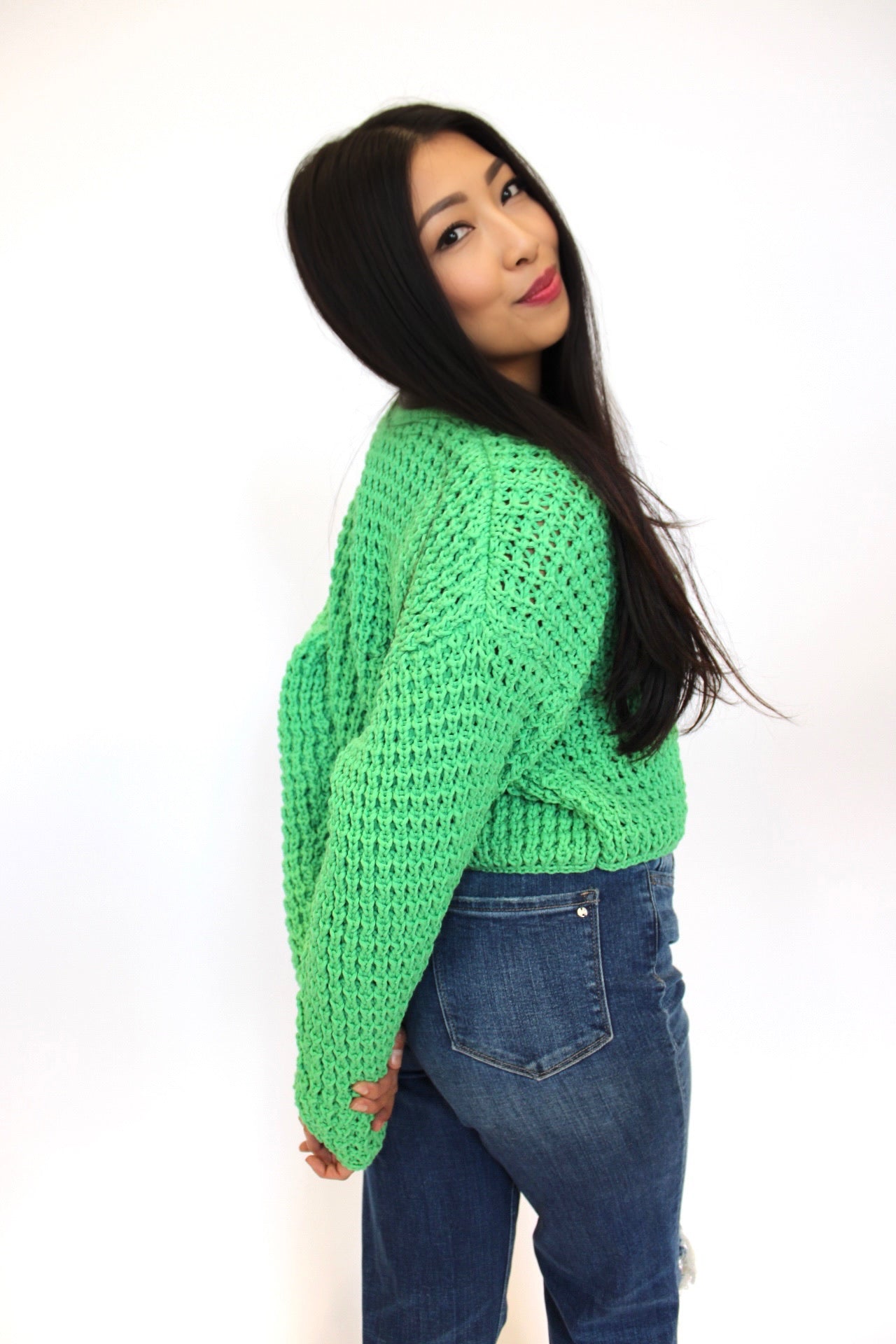 Pistachio Knit Sweater