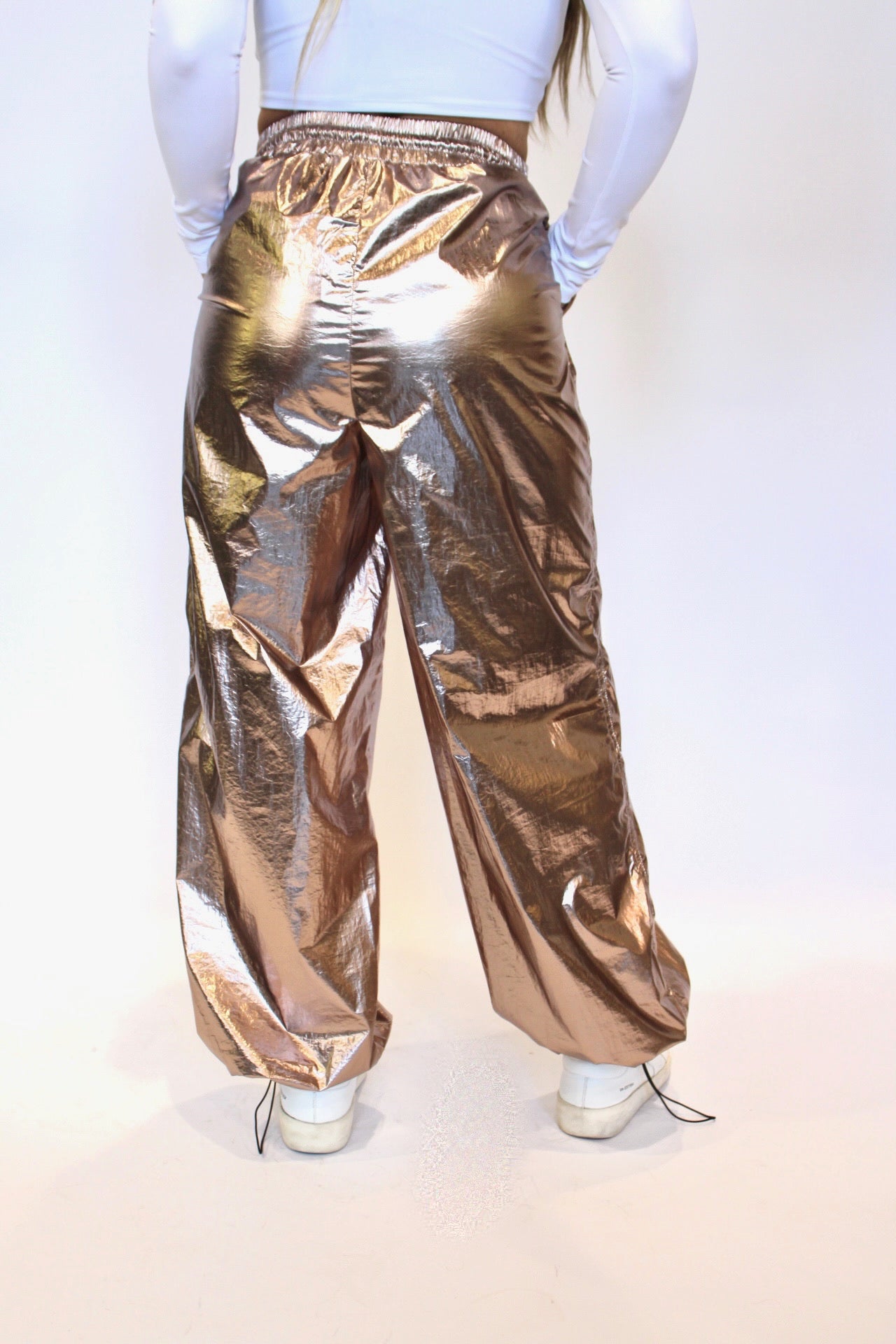 Mocha Pearl Windbreaker Pants