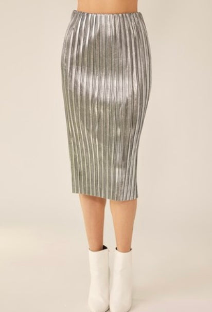 Wendy Metallic Skirt