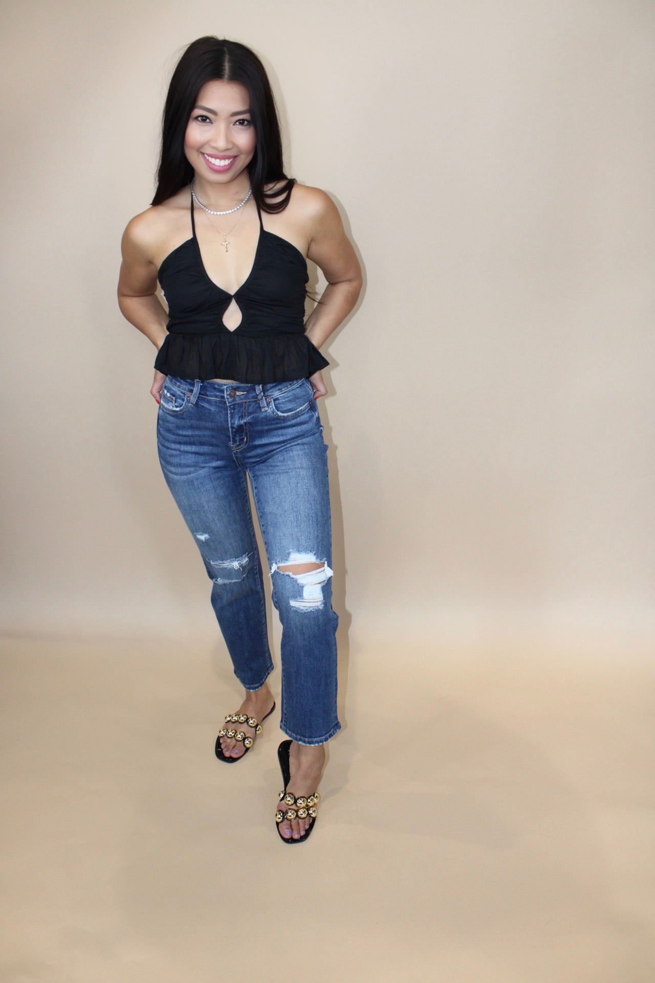 Stephanie Ankle Denim