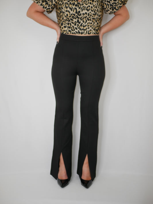 Caroline Front Slit Pant