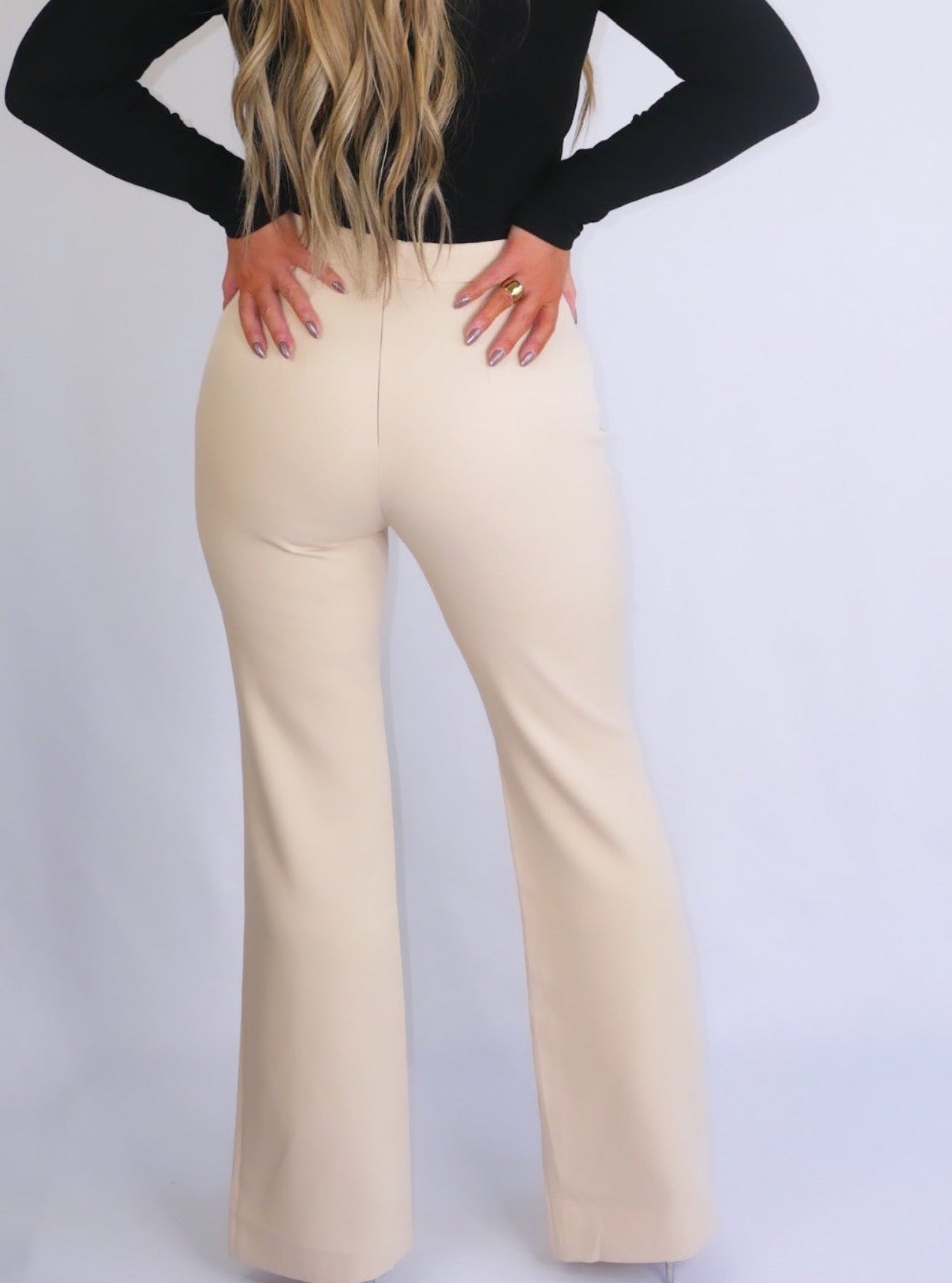 Caroline Front Slit Pant