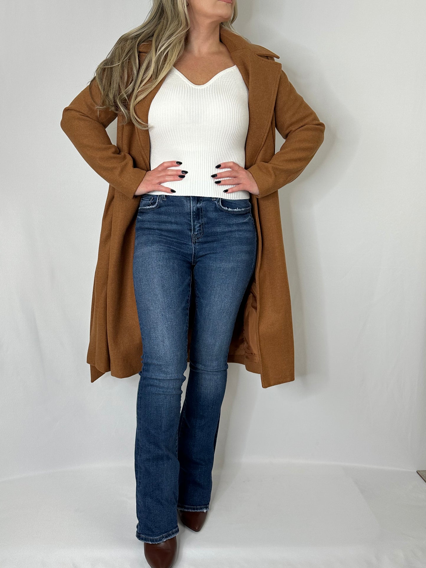 London Belted Wrap Coat