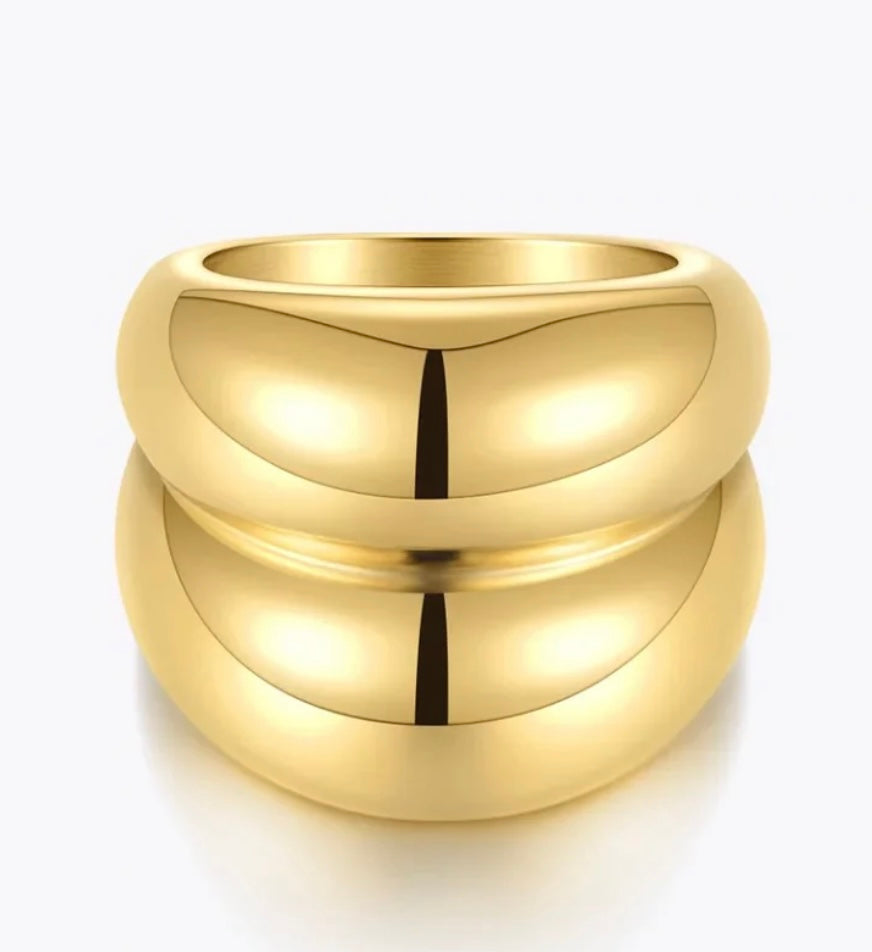 Double Dome Ring