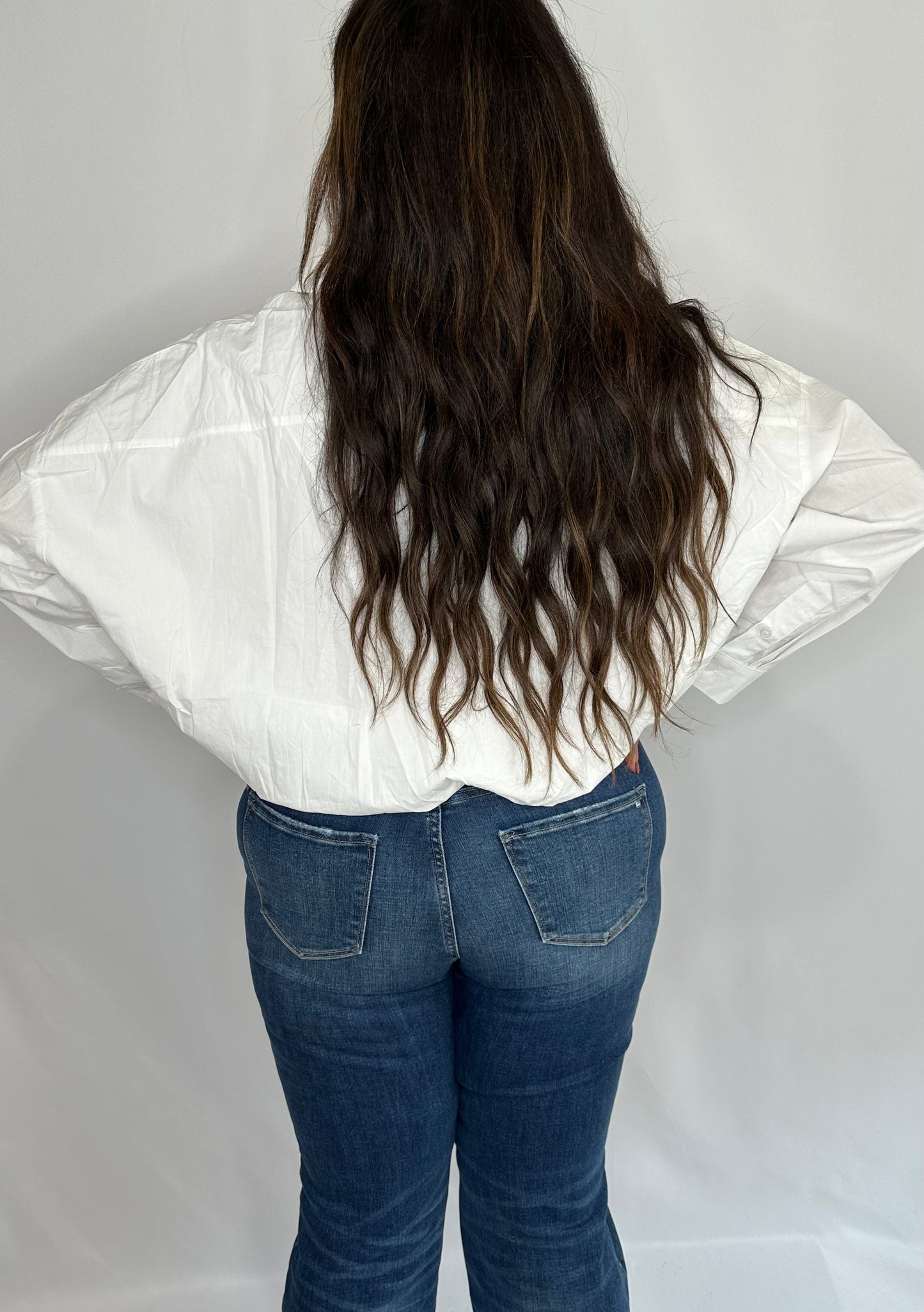 Pillowcase Crop Button Down