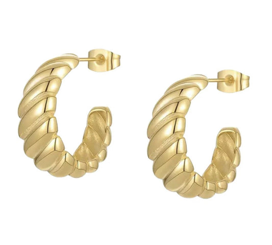 Croissant Earrings