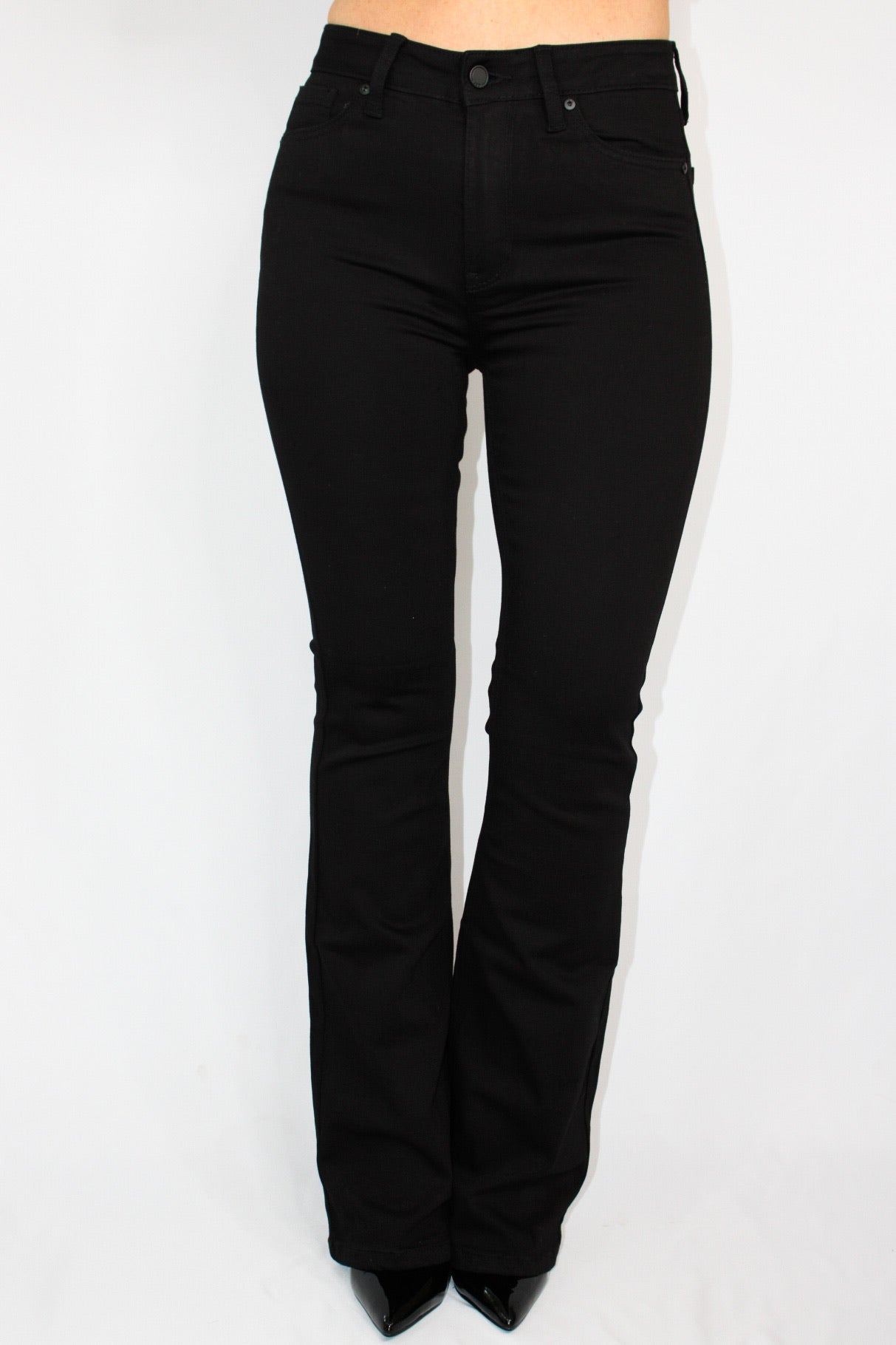 Sophia Black Flare Jeans